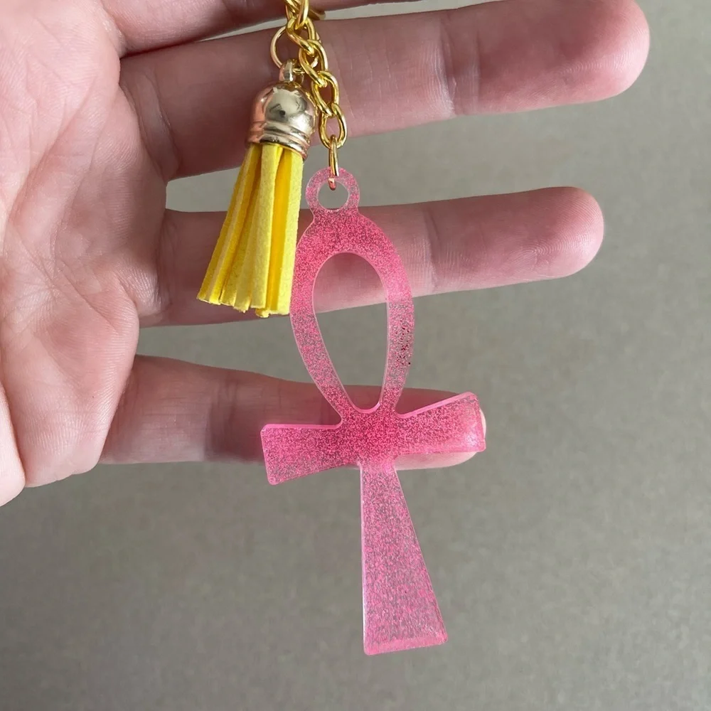 Handmade Ankh Keychain - Picture 2 of 6